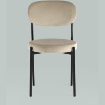 Стул Stool Group для кухни Бриф велюр бежевый ножки металл