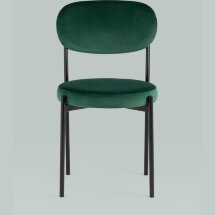 Стул Stool Group для кухни Бриф велюр зелёный ножки металл