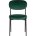Стул Stool Group для кухни Бриф велюр зелёный ножки металл 