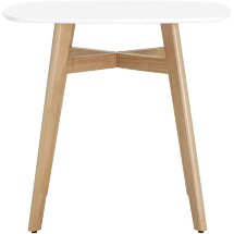 Стол обеденный Target 80*80 белый ножки массив бука