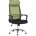Компьютерное кресло TopChairs TopChairs Style офисное зеленое в обивке с сеткой, регулировка по высоте и механизм качания Top 