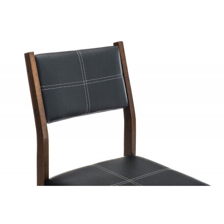 Обеденная группа Bahamas (стол и 4 стула) oak / black 