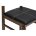 Обеденная группа Bahamas (стол и 4 стула) oak / black 