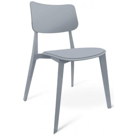Пластиковый стул SHT-S110-P серый 