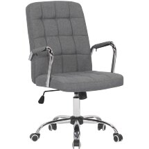Кресло офисное TopChairs Comfo серый