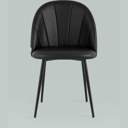 Стул Stool Group Логан экокожа черный 