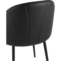 Стул Stool Group Логан экокожа черный
