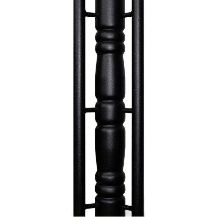 Пластиковый стол SHT-TU25/TT30 83/83 черный муар / черный 