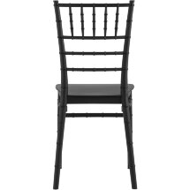 Стул Chiavari (Кьявари) пластик черный 4 шт
