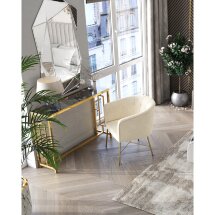 Консоль БРУКЛИН 115*30 золото стекло smoke