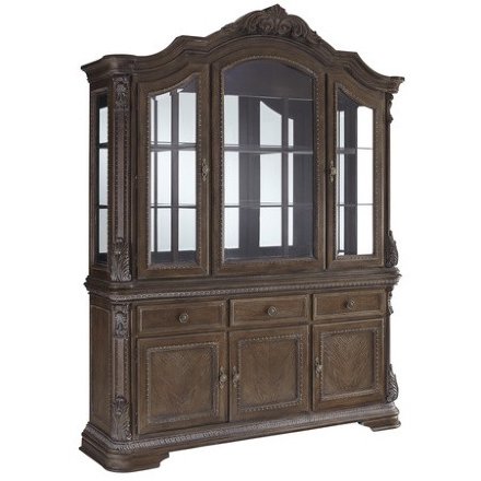 Буфет верх D803-80/81 Charmond Ashley Коричневый