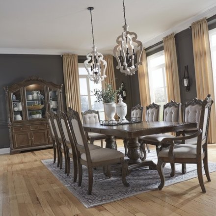Буфет верх D803-80/81 Charmond Ashley Коричневый