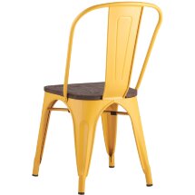 Стул TOLIX WOOD желтый