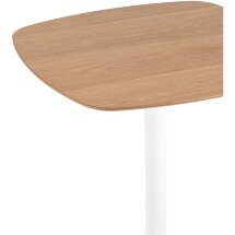 Стол барный Form 60*60 светлое дерево/белый
