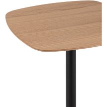 Стол барный Form 60*60 светлое дерево/черный