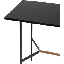 Стол барный Knobb 120*60 черный