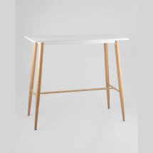 Стол барный Eames DSW белый