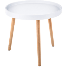 Журнальный стол Hof 50х45 white / wood