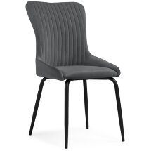 Стул на металлокаркасе Lado green / black