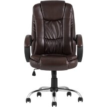 Кресло руководителя TopChairs Atlant коричневое