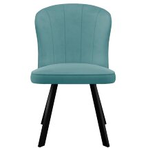 Стул DikLine 219 поворотный, B15 MINT, ножки черные