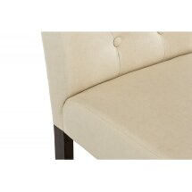 Стул деревянный Menson dark walnut / fabric cream