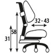 Кресло детское Comf-Pro Oxford C3 синий