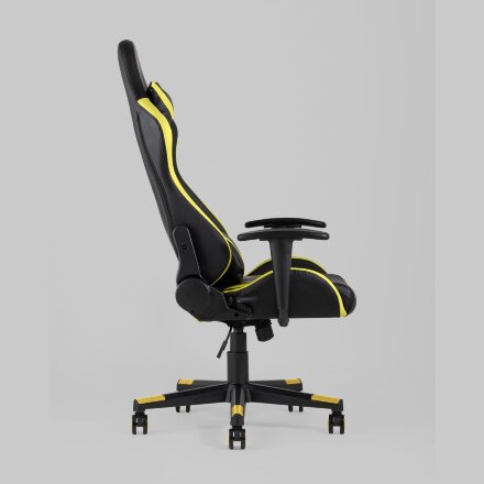 Кресло игровое TopChairs Gallardo желтое 
