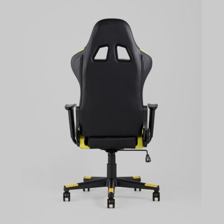 Кресло игровое TopChairs Gallardo желтое 