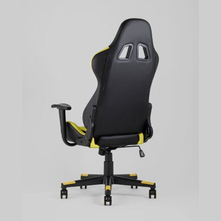 Кресло игровое TopChairs Gallardo желтое 