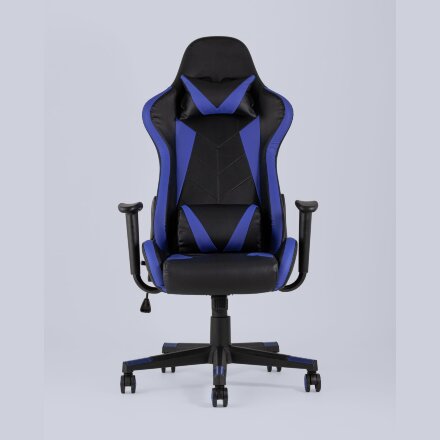 Кресло игровое TopChairs Gallardo синее 