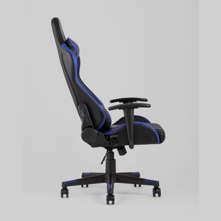 Кресло игровое TopChairs Gallardo синее 