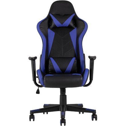 Кресло игровое TopChairs Gallardo синее 