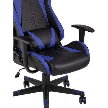 Кресло игровое TopChairs Gallardo синее 