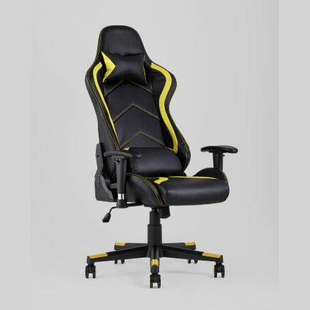 Кресло игровое TopChairs Cayenne желтое 