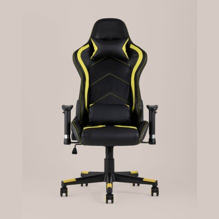 Кресло игровое TopChairs Cayenne желтое 