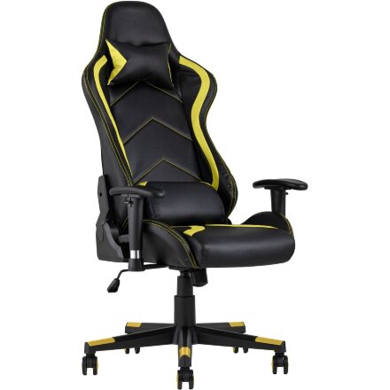 Кресло игровое TopChairs Cayenne желтое 