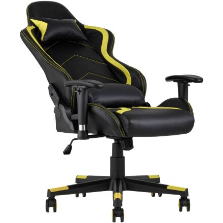 Кресло игровое TopChairs Cayenne желтое 
