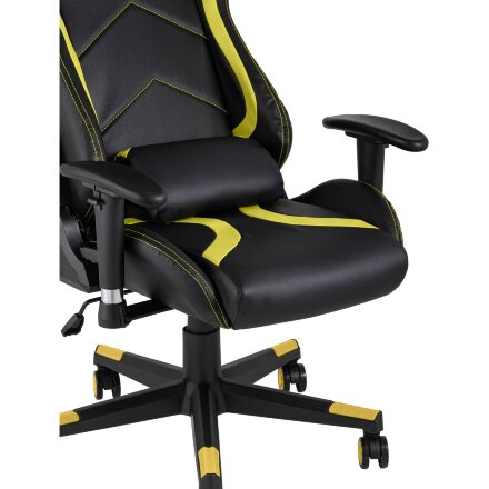 Кресло игровое TopChairs Cayenne желтое 
