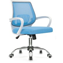 Компьютерное кресло Ergoplus blue / white