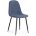 Стул на металлокаркасе Lilu dark blue / black 