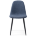 Стул на металлокаркасе Lilu dark blue / black 