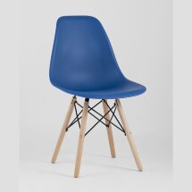 Стул Eames Style DSW синий x4