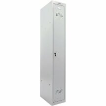 Шкаф металлический для одежды BRABIX &quot;LK 11-30&quot;, УСИЛЕННЫЙ, 1 секция, 1830х300х500 мм,18 кг, 291127, S230BR401102