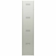 Шкаф металлический для одежды BRABIX &quot;LK 11-40&quot;, УСИЛЕННЫЙ, 1 секция, 1830х400х500 мм, 20 кг, 291130, S230BR403102