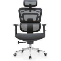 Кресло офисное TopChairs Techno Professional черный