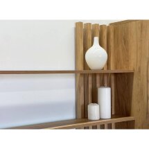 Корпусная мебель Бери дуб крафт золотой / белое дерево
