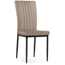 Стул на металлокаркасе Rek cappuccino / black