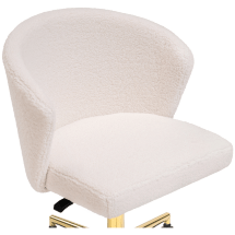 Офисное кресло Lika white teddy