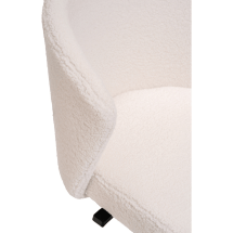 Офисное кресло Lika white teddy